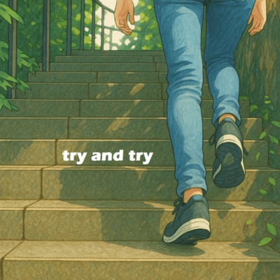 try and tryのジャケット写真
