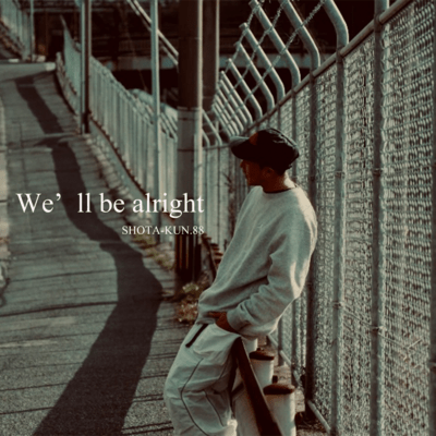 We'll be alright Front Cover