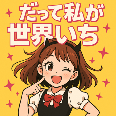 datte watashi ga sekai ichi (feat. Yumenokessho HALO) Front Cover