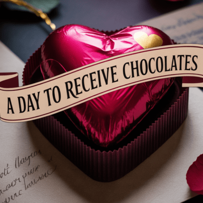 A day to receive chocolates Front Cover
