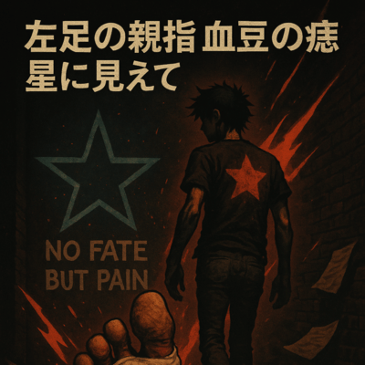 LEFT TOE BLOOD BLISTER LOOKS LIKE STAR Front Cover