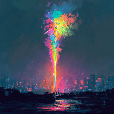 Rainbow Lucky Strike Front Cover