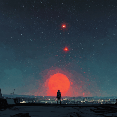 Red Eye, Twin Lightsのジャケット写真