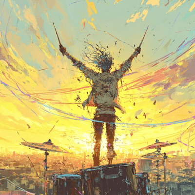 Invincible Drum Front Cover