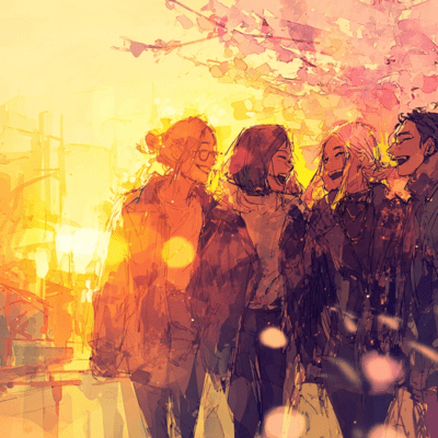 My Friends Front Cover