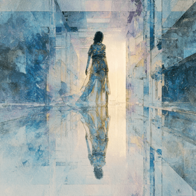 Beyond the Mirrored Glass Front Cover