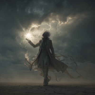 右手に握る雷鳴を歌うのジャケット写真