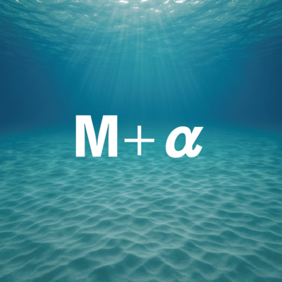 M+α Front Cover
