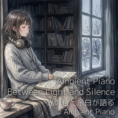 Ambient Piano Between Light and Silence Front Cover