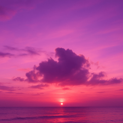Purple Sky Front Cover