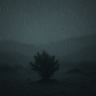 Cactus in the rain Front Cover