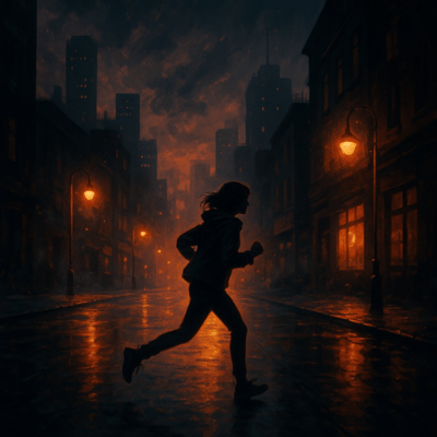 Run with the Light Front Cover