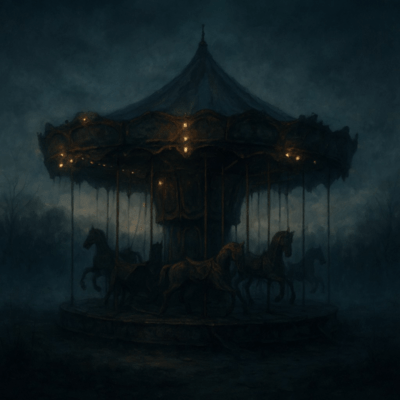 Ghosts on the Carousel Front Cover