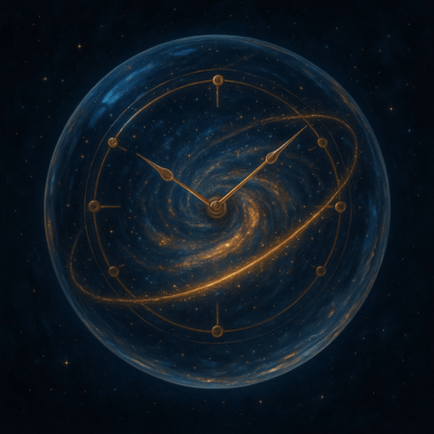 Spherical Clock Front Cover