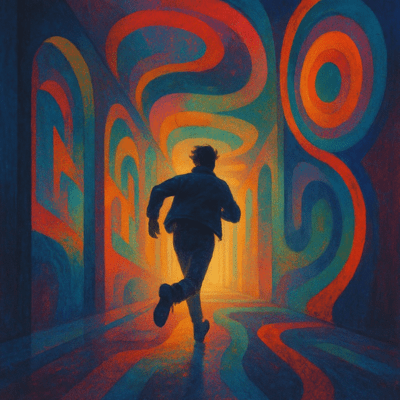 Chromatic Echo Runner Front Cover