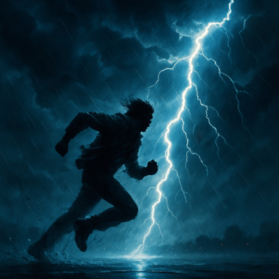 Between Thunder and Breath Front Cover