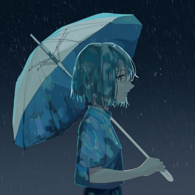 Summer rains (feat. HATSUNE MIKU) Front Cover