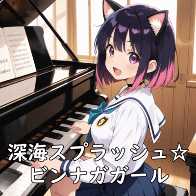 深海スプラッシュ☆ビンナガガールのジャケット写真