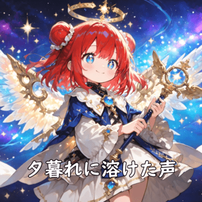 夕暮れに溶けた声のジャケット写真