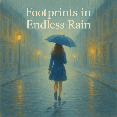 Footprints in Endless Rain Front Cover