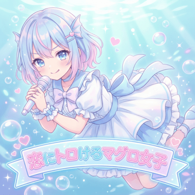 A Tuna Girl Melting in Love Front Cover