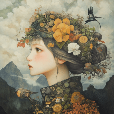 The Prisoner and the Flower Front Cover