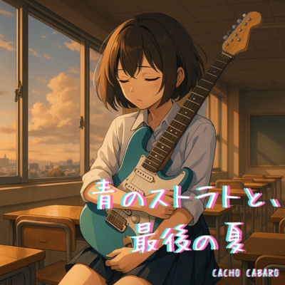 The Blue Stratocaster and the Last Summer Front Cover