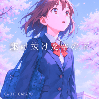 Under the sky that ran through Front Cover