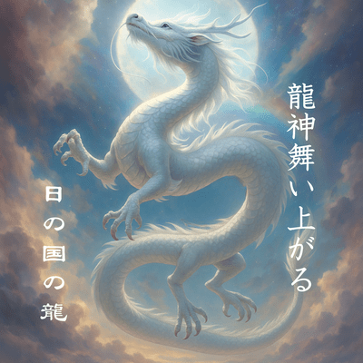 The dragon god soars Front Cover