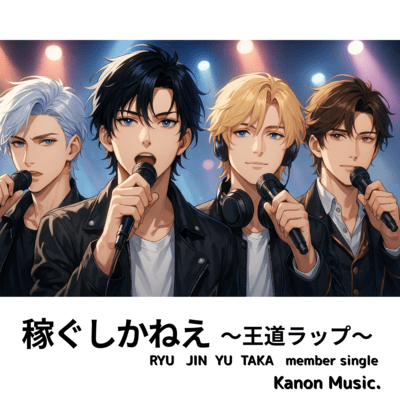 稼ぐしかねぇ 王道ラップのジャケット写真