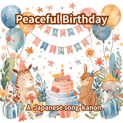 Peaceful Birthday Front Cover
