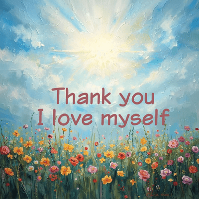 Thank you. I love myself. Front Cover