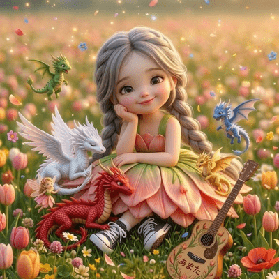 Chibikanon and the Dragon's Sky Front Cover