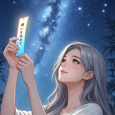 A Wish for Tanabata Front Cover