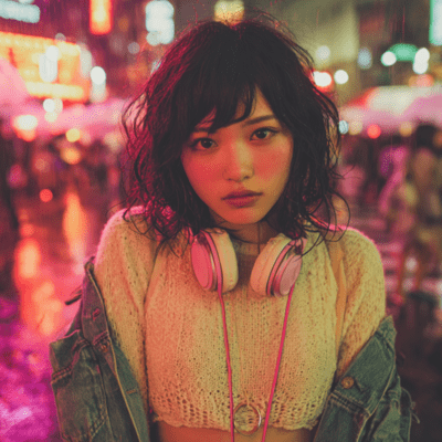 Japanese CityPop '80s-Style #1 Front Cover