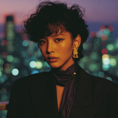 '80s Japanese CityPop AOR-mix #1 Front Cover
