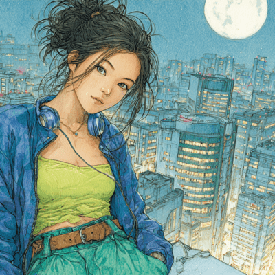 【80's Japanese CityPop】Moonlight Stepのジャケット写真