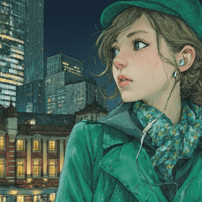 【80's Japanese CityPop】Silent Tokyoのジャケット写真