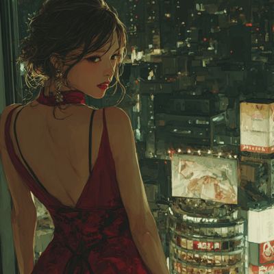 【80's Japanese CityPop】白いノイズの夜のジャケット写真