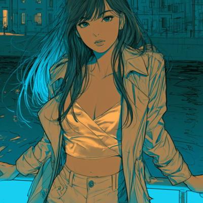 【80's Japanese CityPop】一人の夜景のジャケット写真