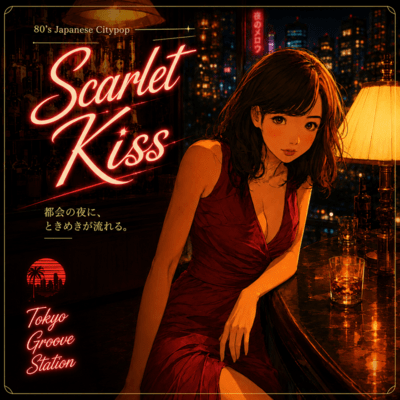 【80's Japanese CityPop】Scarlet Kissのジャケット写真