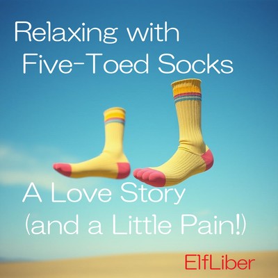 Relaxing with Five-Toed Socks A Love Story and a Little Painのジャケット写真