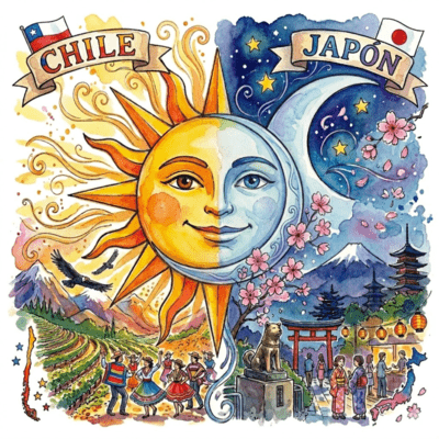 Sol de Chile, Luna de Japónのジャケット写真