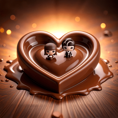 chocolate outline Front Cover