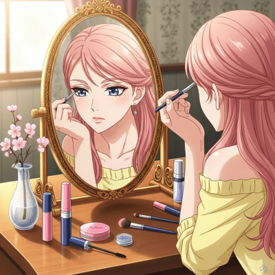 A palette of life painted with fine lines Front Cover