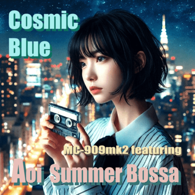 COSMIC BLUE (feat. Aoi Summer Bossa) Front Cover