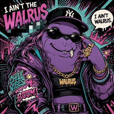 I AIN'T THE WALRUS Front Cover