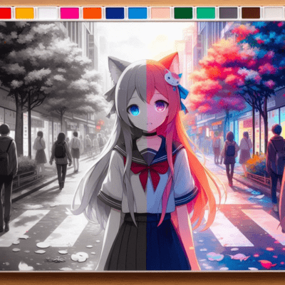 Palette of the Heart Front Cover