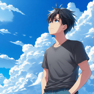 You and the sky. Front Cover