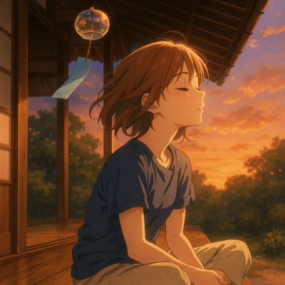 wind chime melody Front Cover